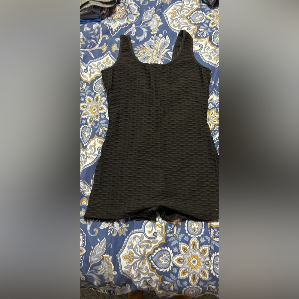 Black one piece outfit